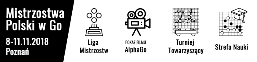 Mistrzostwa Polski w Go, 8-11 listopada 2018